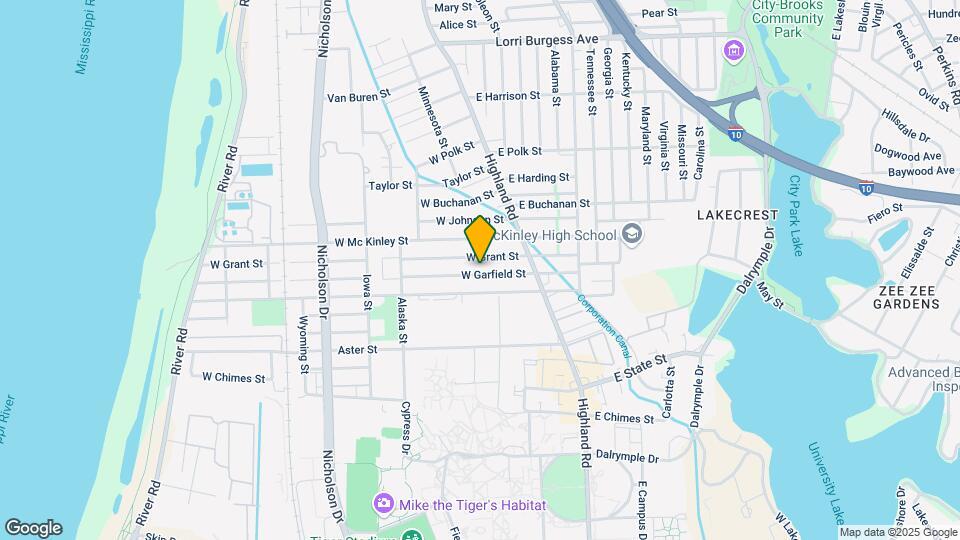 360 W Garfield St Map and Location Details