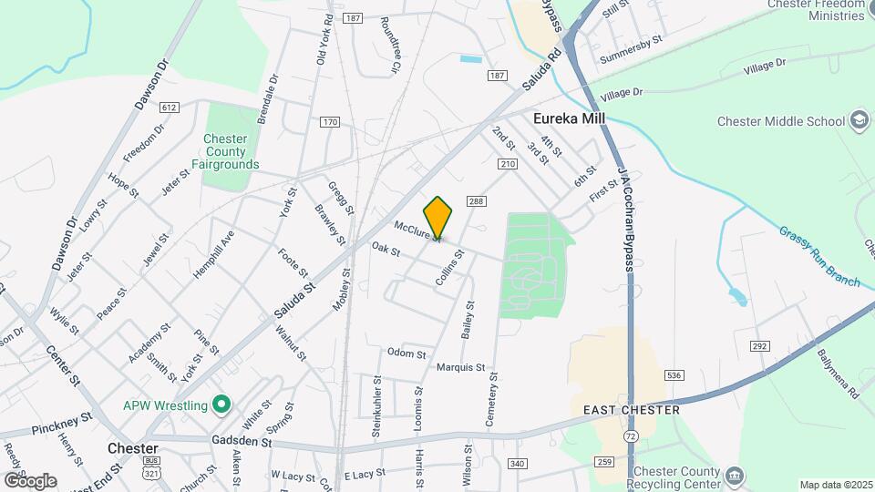 125 McClure St, Unit C Mapa y Detalles de la Ubicación