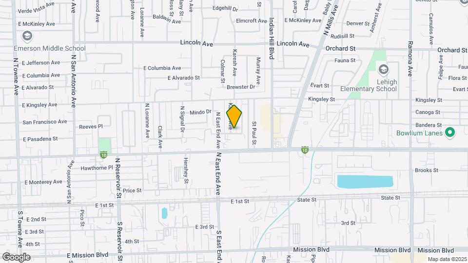 602 Karesh Ave Map and Location Details