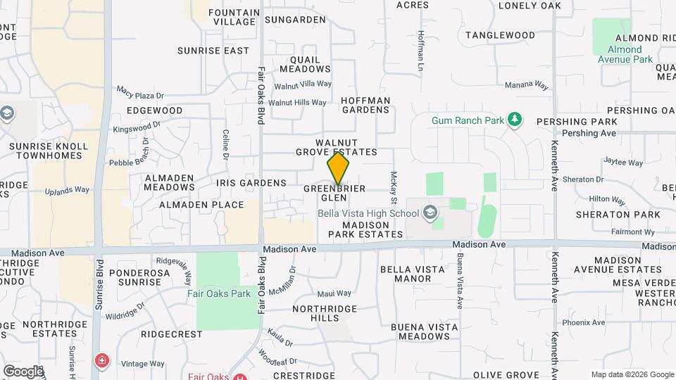 5546 Cranbrook Way Map and Location Details