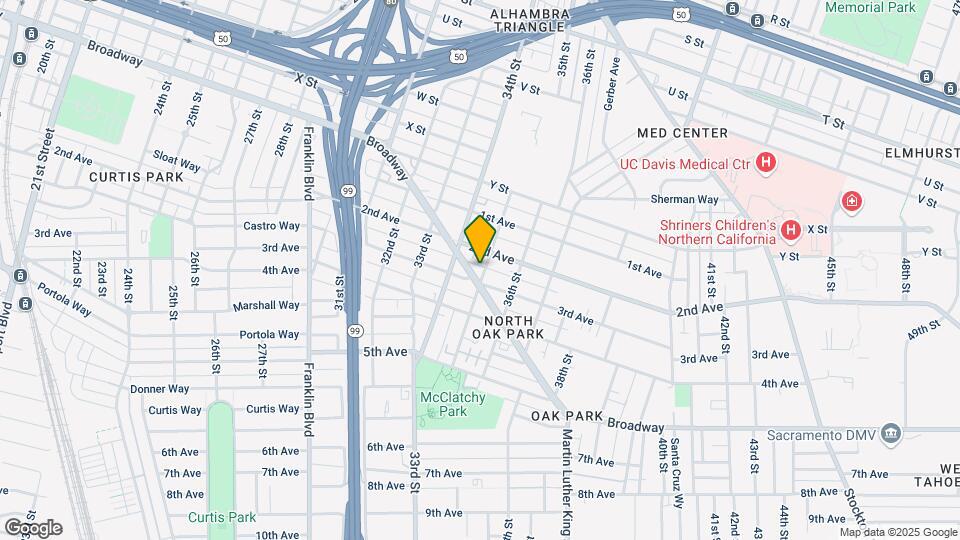 2744 35th St Map and Location Details