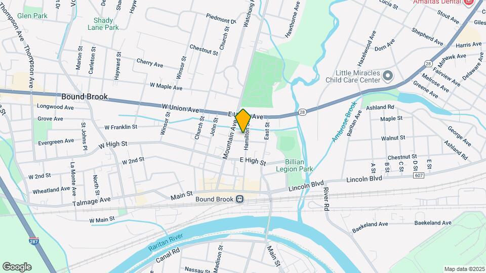 225 Somerset St Map and Location Details