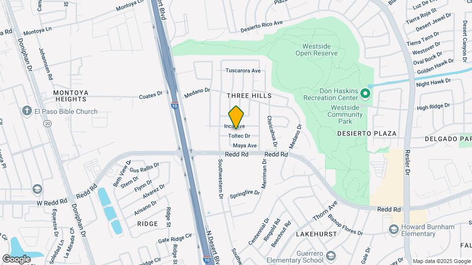 7737 Toltec Dr Map and Location Details