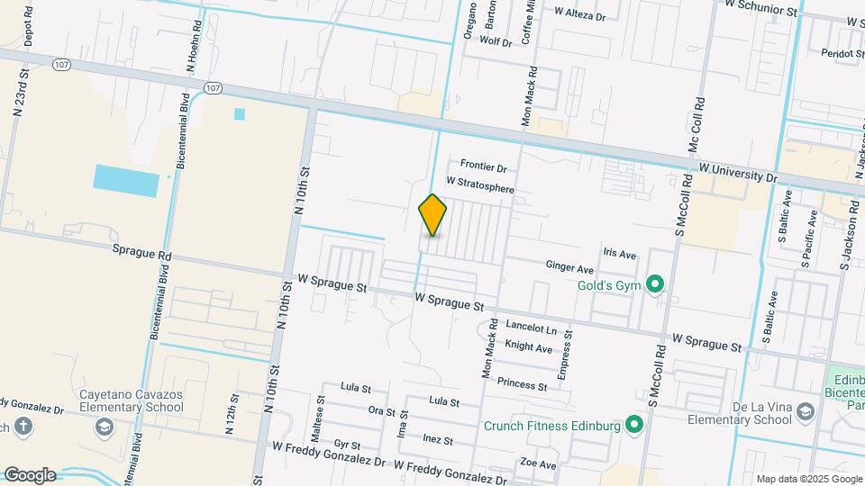 513 Teague Avenue, Unit Apt3 Map and Location Details