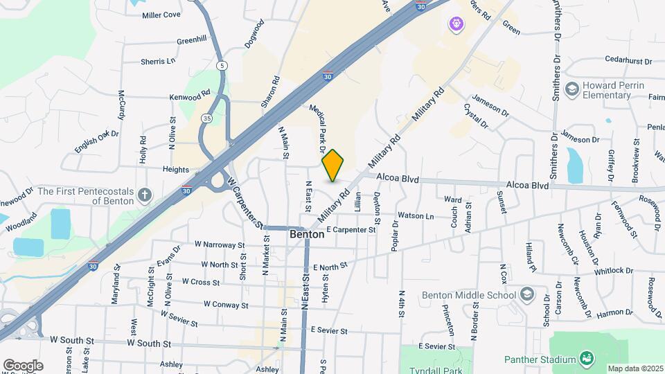 221 Magnolia Map and Location Details