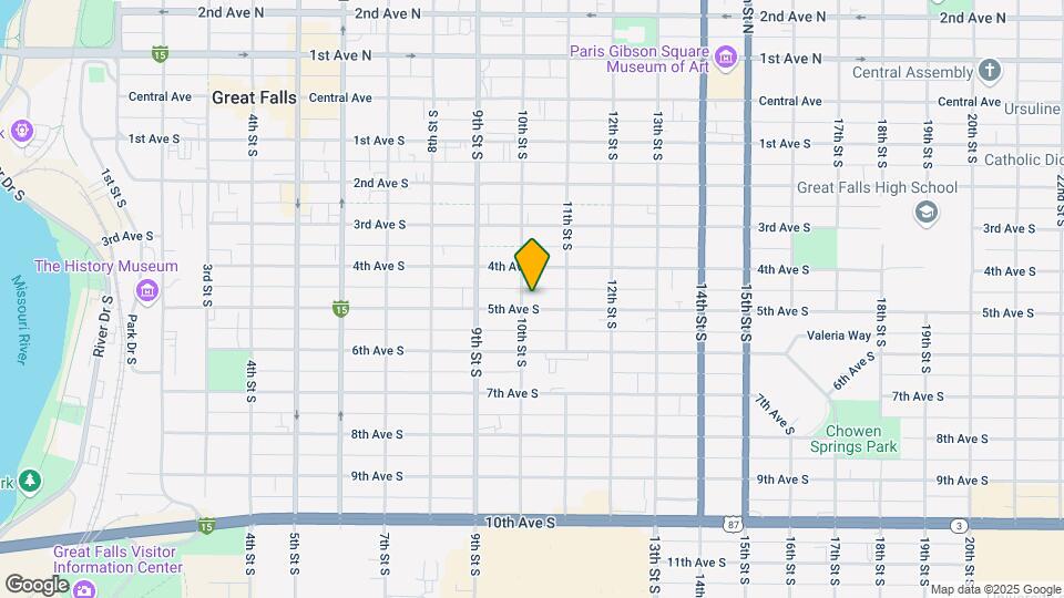 1007 5th Ave S Map and Location Details