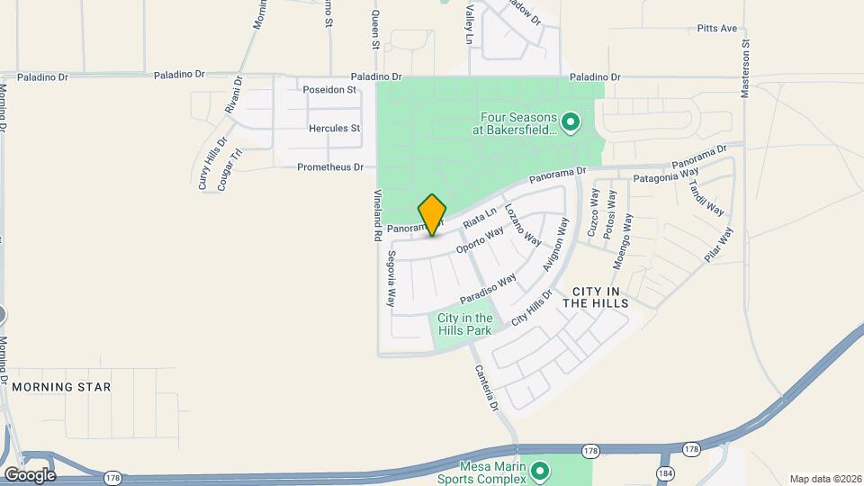 9901 Riata Ln Map and Location Details
