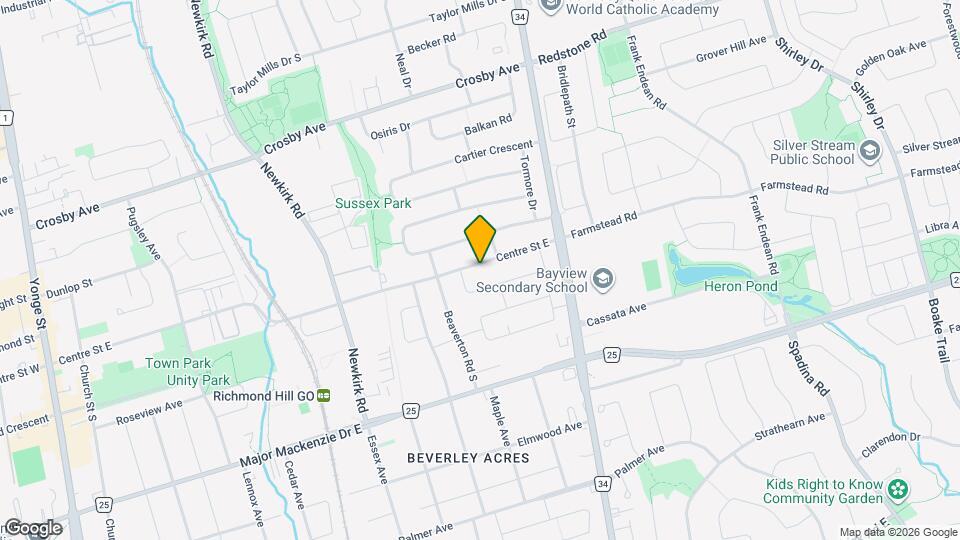 394 Centre St E Map and Location Details