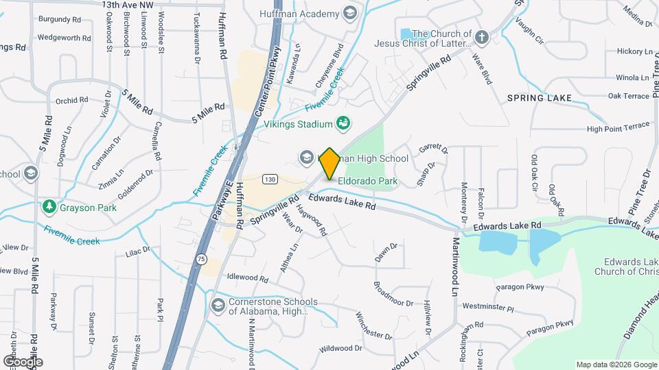 901 Eldorado Dr Map and Location Details