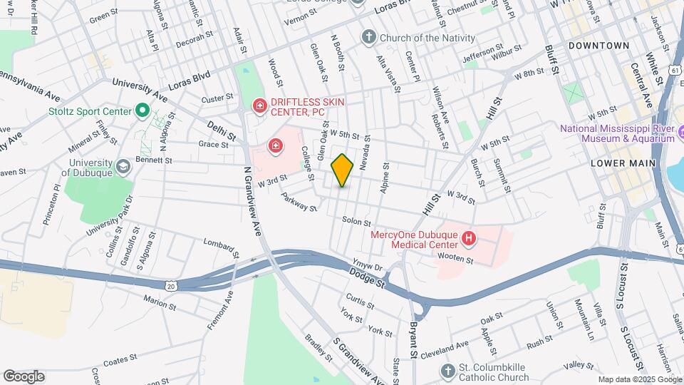 238 N Booth St, Unit #1 Map and Location Details