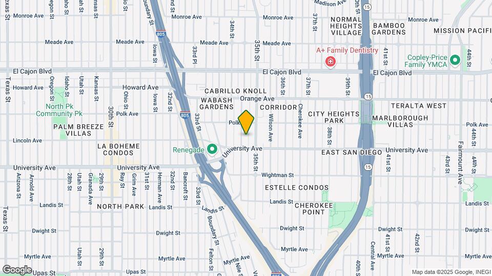 4033 Swift Ave Map and Location Details