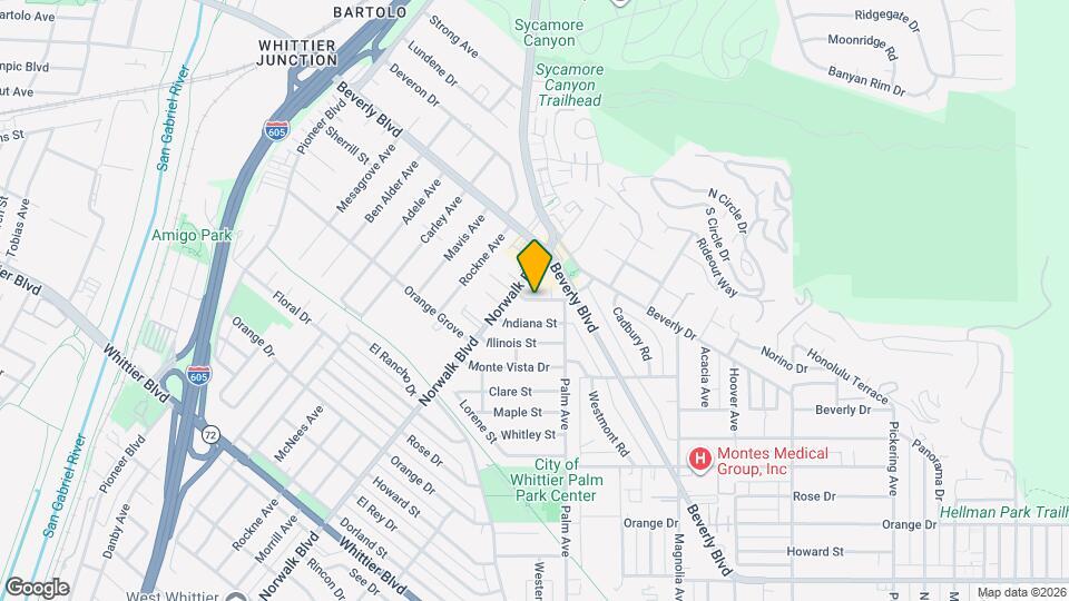 10822 Hunter Ave Map and Location Details