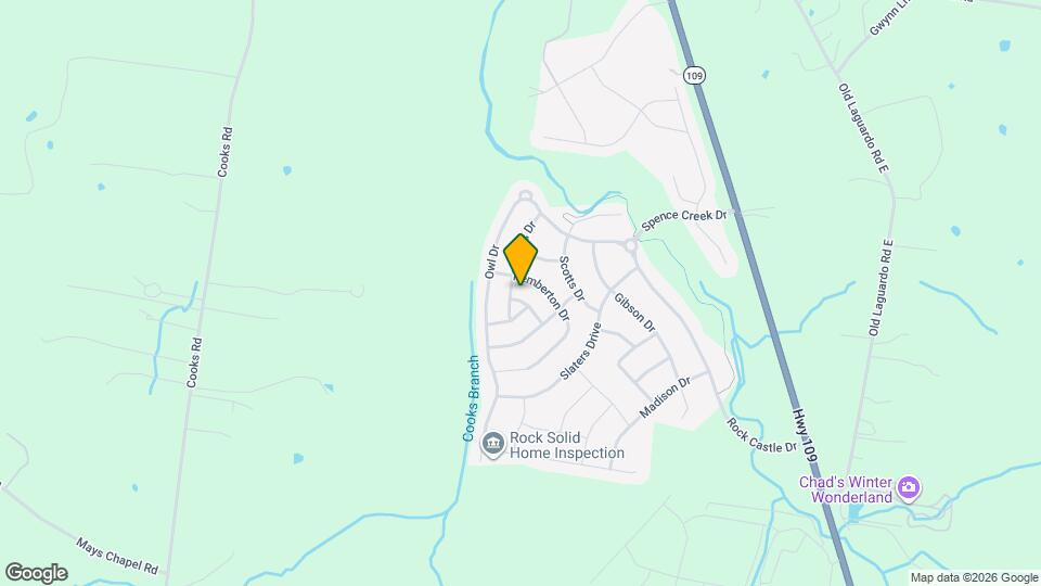 702 White Oak Dr Map and Location Details