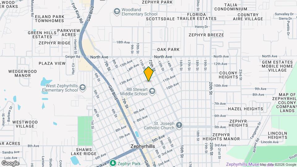 5747 11th St Map and Location Details