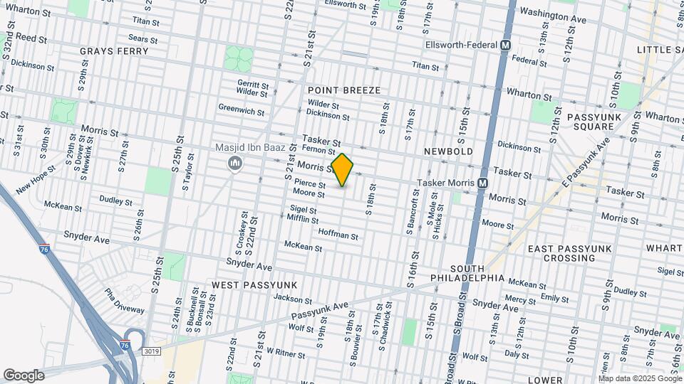 1728 S 19th St Map and Location Details