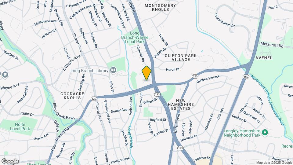 8809 Glenville Rd Mapa y Detalles de la Ubicación