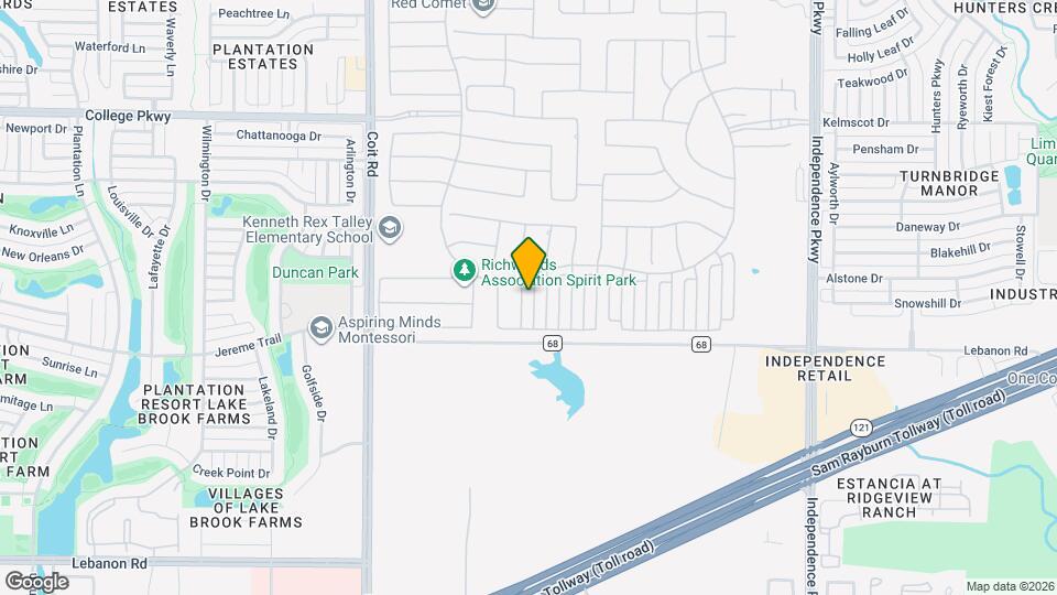 5724 Matterhorn Dr Map and Location Details