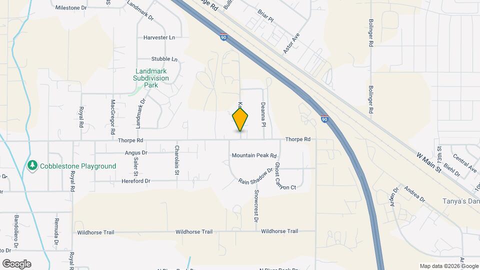 4423 Thorpe Rd Map and Location Details