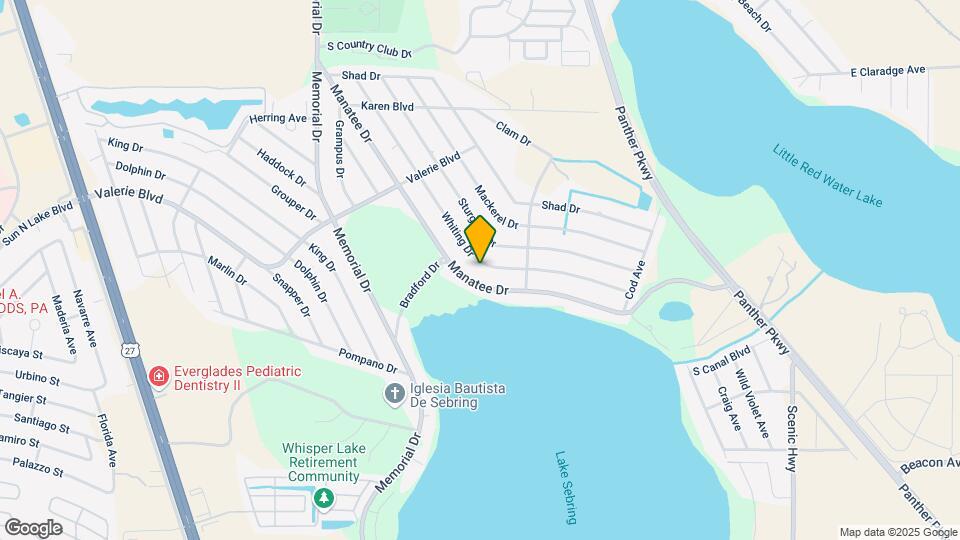 4605 Whiting Dr Map and Location Details