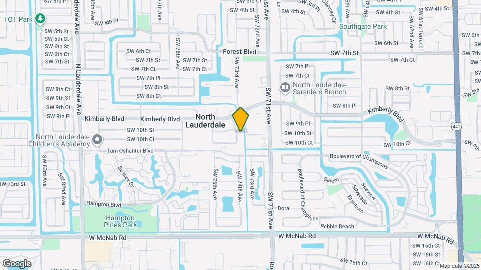 948 SW 74th Ave Map and Location Details