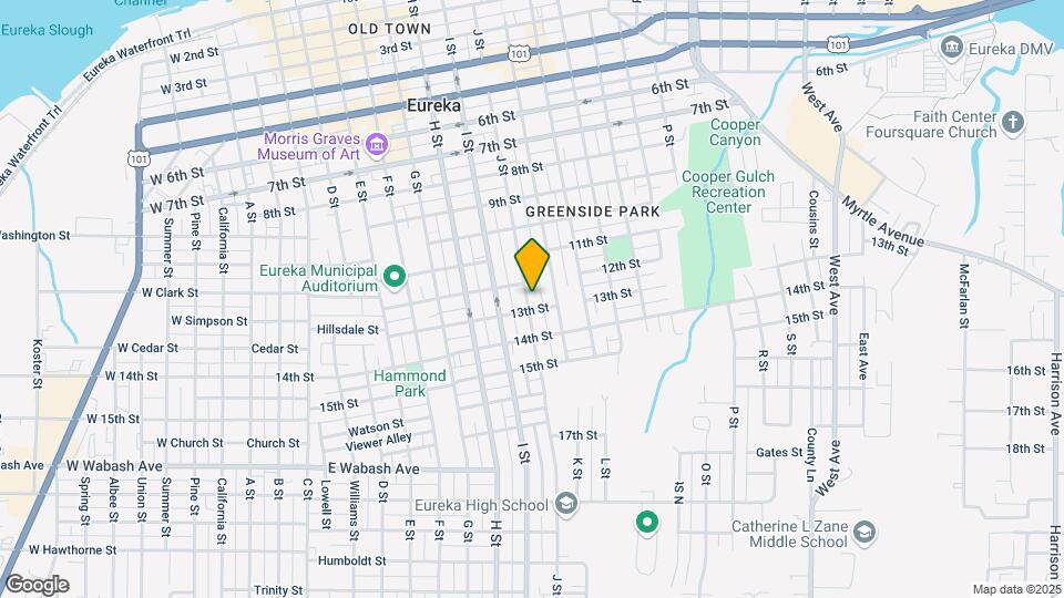 1221 J St Map and Location Details