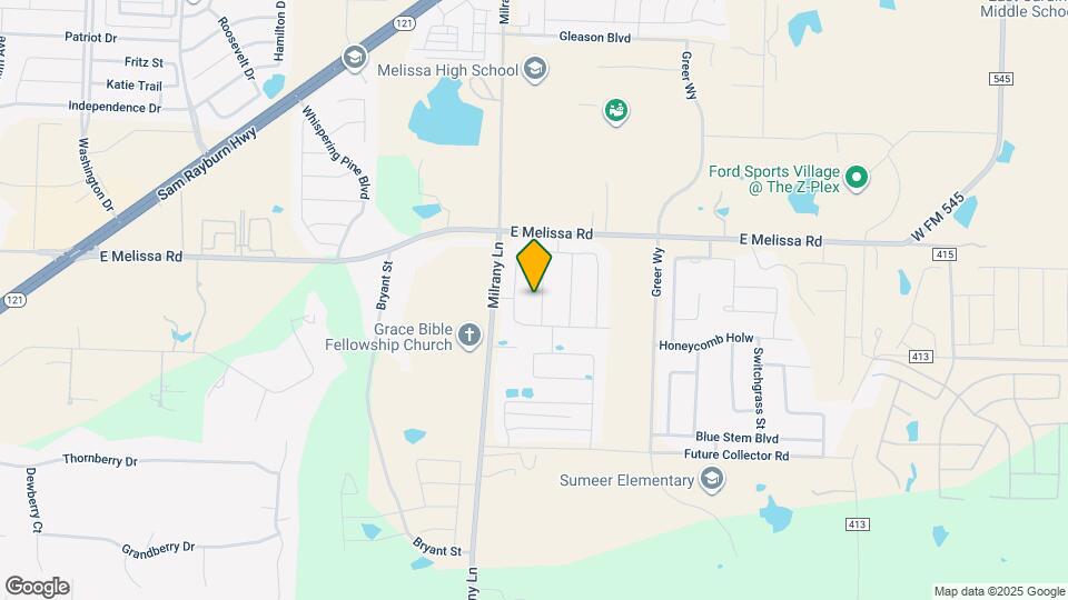 2503 Lemon Mint Ln Map and Location Details