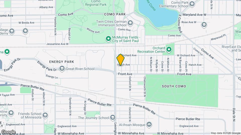 987 N Churchill St Map and Location Details