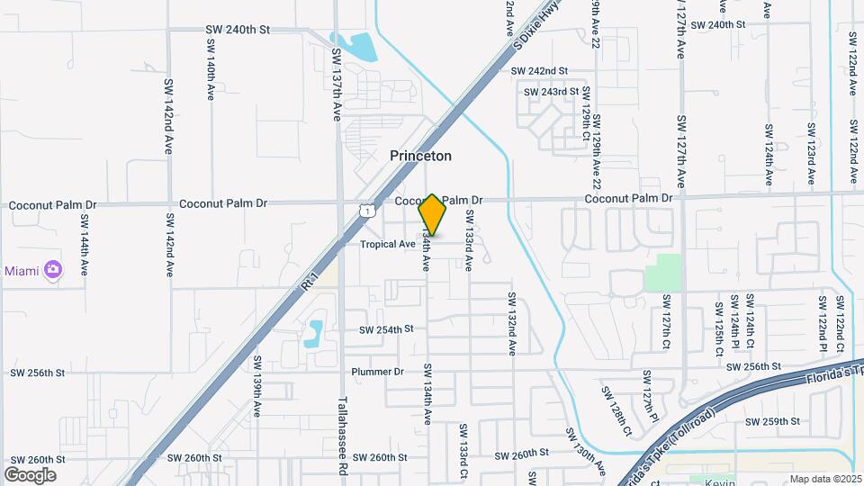 13385 SW 250th St Map and Location Details