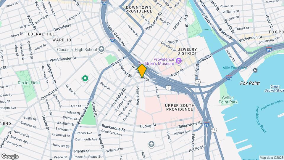 293 Point St Mapa y Detalles de la Ubicación