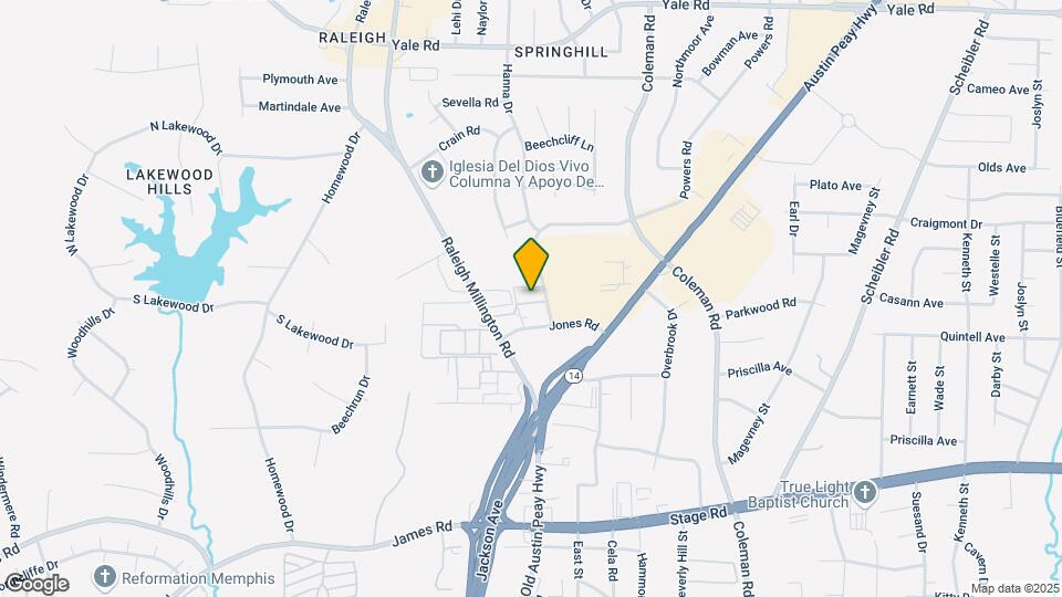 Raleigh Court Townhomes Mapa y Detalles de la Ubicación