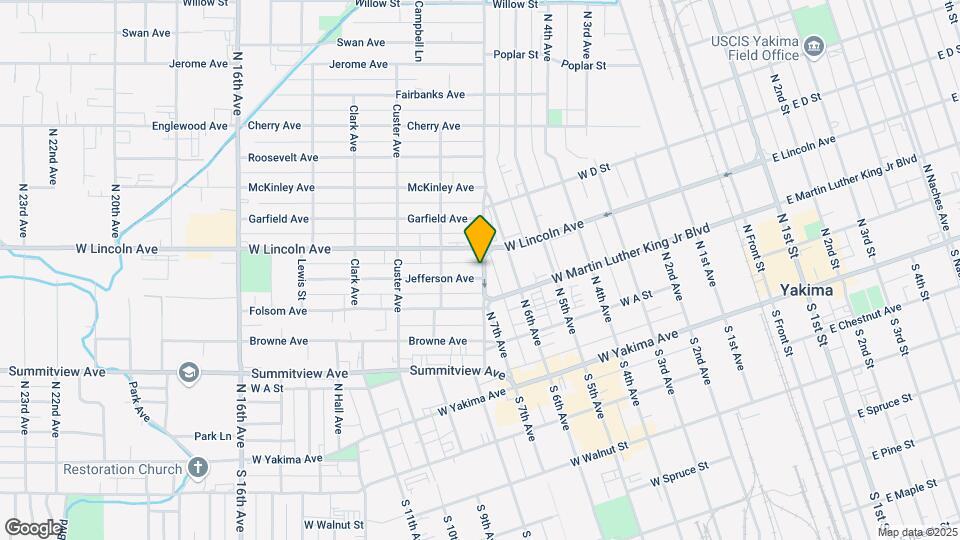 1101 Jefferson Ave Mapa y Detalles de la Ubicación