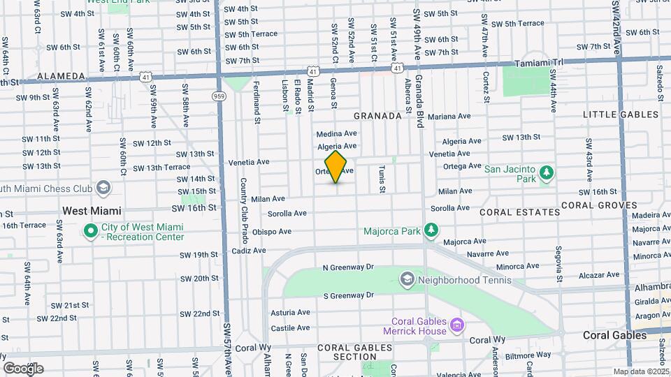 1502 Genoa St Map and Location Details