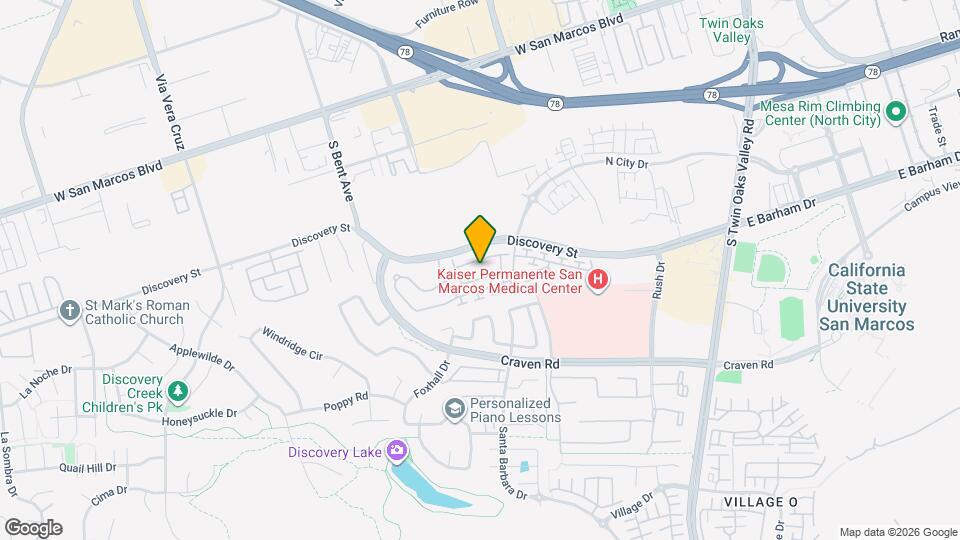 607 Middlebrook Rd, Unit 1 BED APT AT CSSM  KAISER Map and Location Details