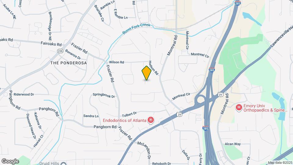 1621 Northlake Springs Ct Map and Location Details
