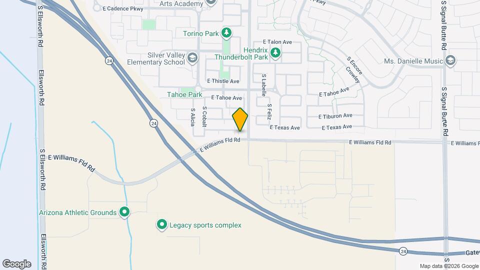 5935 S Coyote Canyon Mapa y Detalles de la Ubicación