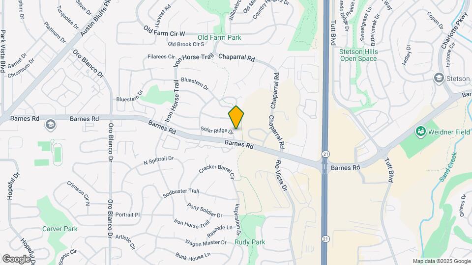 5350 Solar Ridge Dr Mapa y Detalles de la Ubicación