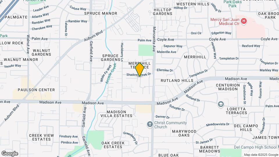 5308 Winfield Way, Unit #2 Map and Location Details