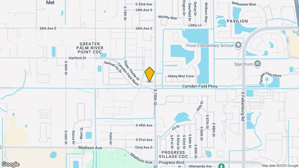 4313 Globe Thistle Dr Mapa y Detalles de la Ubicación