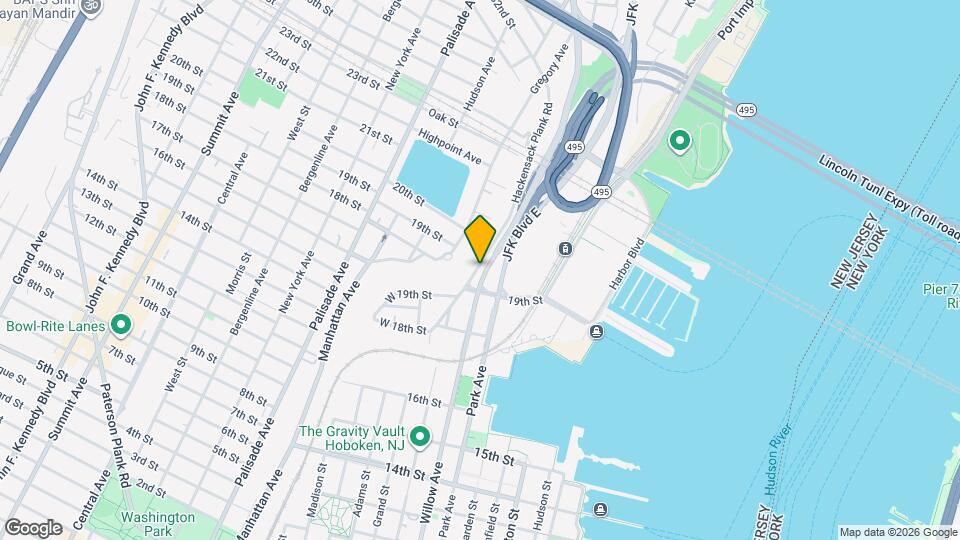 1919 Willow Ave Map and Location Details