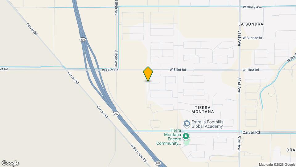 11008 S 56th Ln Map and Location Details