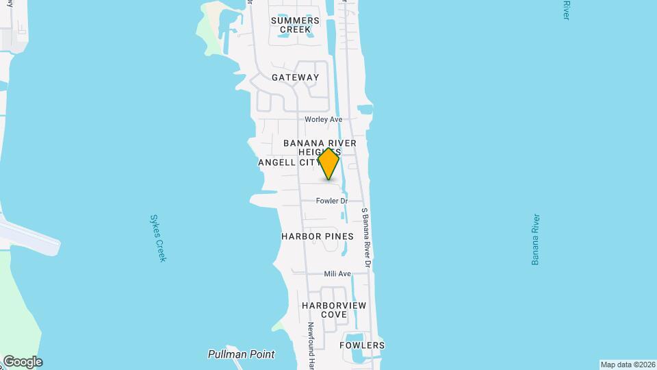 826 Newfound Harbor Dr Map and Location Details