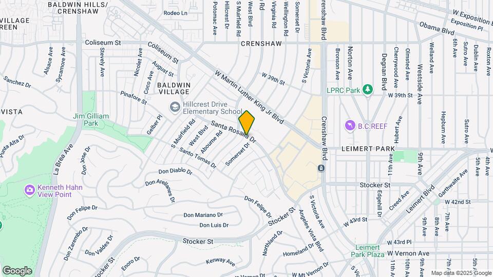 4101 Somerset Dr Map and Location Details