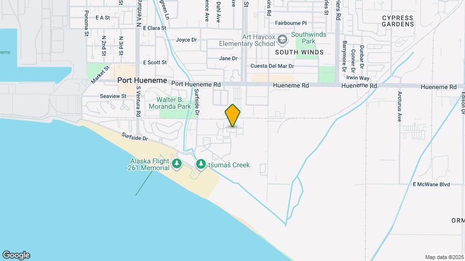 313 Harbor Breeze Dr Map and Location Details