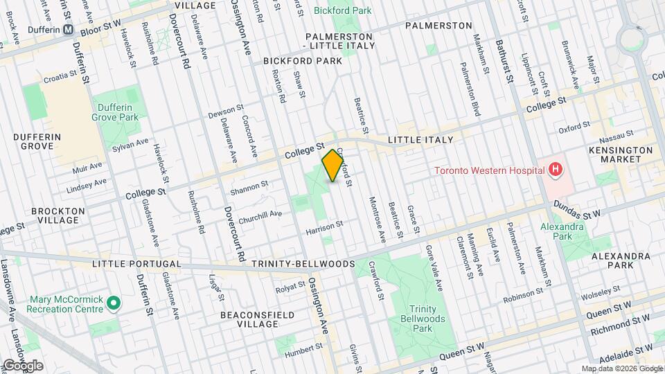 411 Shaw St Map and Location Details