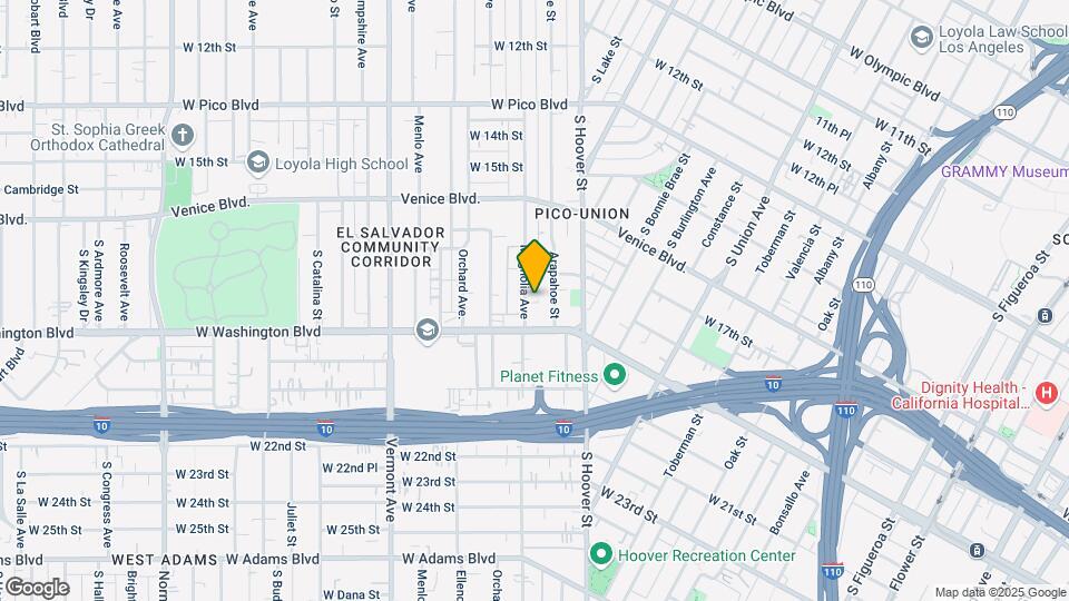 1808 Magnolia Ave Mapa y Detalles de la Ubicación
