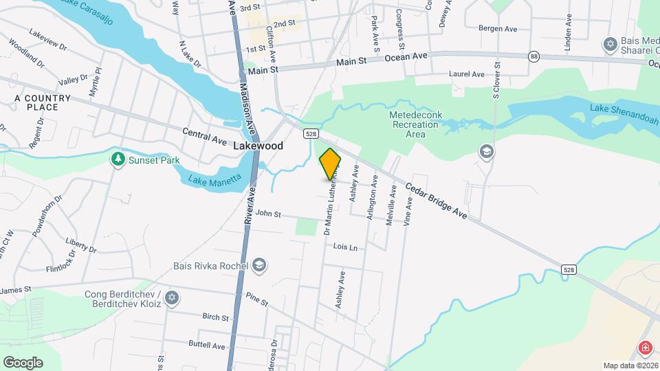 Lakewood Plz Apartments Section One Map and Location Details