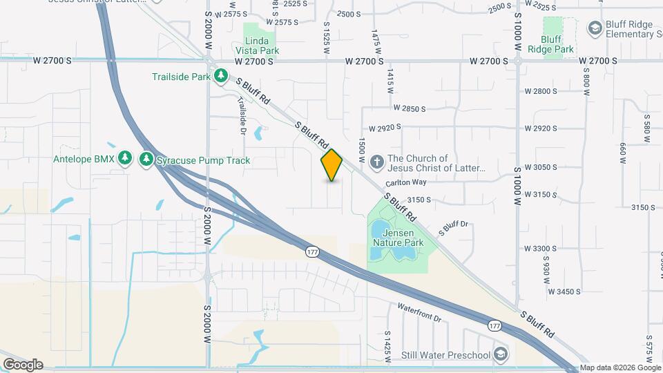 3103 S Edgewater Ln Map and Location Details