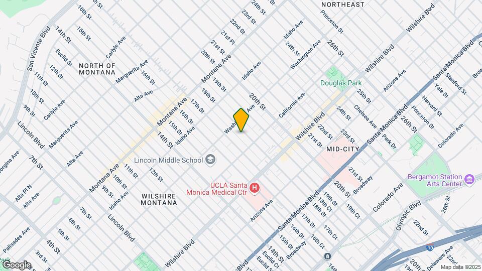 1032 18th St Mapa y Detalles de la Ubicación