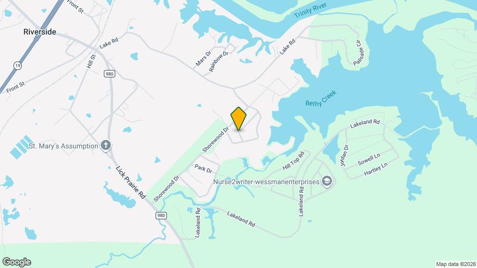 10 Lakeview Dr Map and Location Details