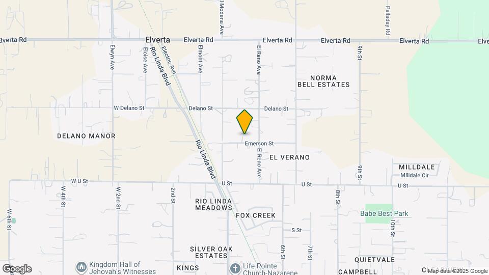 469 Emerson St, Unit In law Map and Location Details